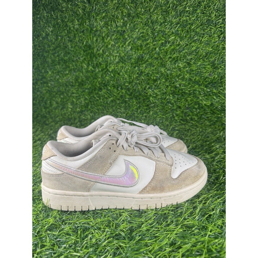 Nike Women's Dunk Low 'Iridescent Swoosh' Casual Sneakers HF5074-133 Size 8